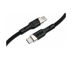 Aten 240W USB-C to USB-C Braided Charging Cable, 1 m | 2L-3101P240 | USB-C to USB-C