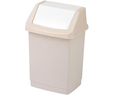 Šiukšliadėžė Curver, smėlio ruda, 15 l, 235 x 235 x 438 mm