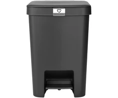 Šiukšliadėžė Brabantia Šiukšliadėžė StepUp su pedałem 25L - Dark Pilkas