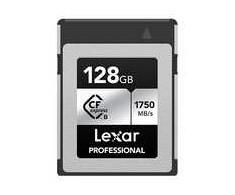 Kietasis diskas „Lexar Professional“ dviguba CFexpress 128 GB atmintis (LCXEXSL128G-RNENG)
