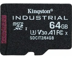 Atminties kortelė KINGSTON 64GB Micro SDXC Industrial C10