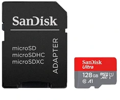 Atminties kortelė MEMORY Micro SDXC 128GB UHS-I/SDSQUAB-128G-GN6IA SANDISK