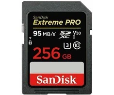Atminties kortelė SanDisk Extreme PRO SDXC UHS-I, 256GB, SDSDXXD-256G-GN4IN