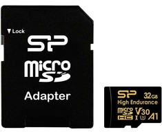 Silicon Power atminties kortelė Micro SDHC 32GB High Endurance + adapteris