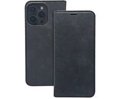 Dėklas iLike Otwierane etui Samsung Galaxy S25 Smart Suede Book Case Juodas [kod produktu: ]