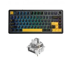 F75 EN / RU Layout Mechanical Gaming keyboard Baltas Reaper switch