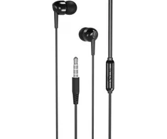 XO laidinės ausinės EP37 jack 3,5mm juodos spalvos