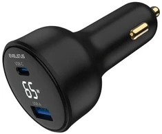 Įkroviklis Evelatus Auto ładowarki Express Car Charger 65W Juodas RCC-634