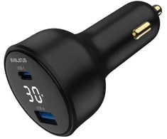 Įkroviklis Evelatus Auto ładowarki Express Car Charger 30w Juodas RCC-638
