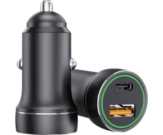 nemo Charger Car Charger 3.1A 18W 2x USB Jellico F2S juodas