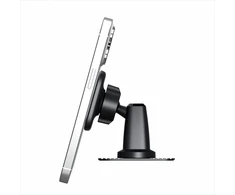 Evelatus Auto uchwyt 360 Swivel adhesive mount with MagSafe C2+K8 Juodas