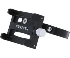 Forever Outdoor reguliuojamas aliumininis telefono laikiklis BH-300 juodas