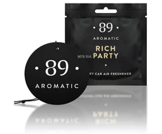 Aromatic 89 Kabinamas popierinis oro gaiviklis Rich Party (greipfruto, jazmino ir santalo kvapo)