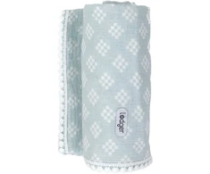 AutoTune Lodger Swaddle Tribe Muslin cotton diaper 120x120 cm Ice Flow SWT 105
