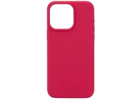 Back Cover Connect Apple iPhone 15 Premium Magsafe Soft Touch Silikoninis dėklas New Function Cocoa