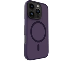 Dėklas Back Cover Evelatus Apple iPhone 16 Pro Hybird Case With Magsafe PC+TPU Violetinė