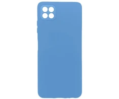Back Cover Evelatus Samsung Galaxy A22 5G Nano Silikoninis dėklas Soft Touch TPU Navy Mėlyna