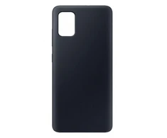 Back Cover Evelatus Samsung Galaxy A31 Nano Silikoninis dėklas Soft Touch TPU Juodas