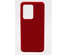 Evelatus Samsung Galaxy S20 Ultra Premium Soft Touch Silikoninis dėklas Raudona
