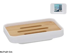 Lumarko Bambusa indas na mydło do wanny 12.00 x 8.00 x 3.00 BATH&amp;GO