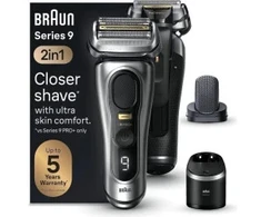 Barzdaskutė Braun Series 9 Pro+ 9597cc shaver sidabrinis/juodas ()