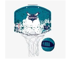 Basketbola groza komplekts NBA MINI-HOOP CHARLOTTE HORNETS WTBA1302CHA (194979037669)
