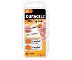 Baterijas Duracell Activair 312 6 pack 1.45V