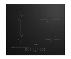 BEKO Hob HII64200SFMT Induction Number of burners/cooking zones 4 Touch Timer Juodas