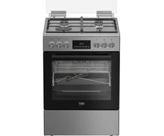 BEKO viryklė | FBMA61330GXDT | Kaitlentės tipas Dujinė | Orkaitės tipas Elektrinė | Nerūdijantis plienas | Plotis 60 cm | Gylis 60 cm | Griliavimas | LED | Energijos efektyvumo klasė A | 72 L