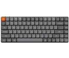 Žemo Profilio Klaviatūra Keychron K3 Max (Juoda) - Low Profile Gateron Raudona Switches (Nėra Hot-Swap)