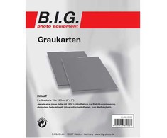B.I.G. DIDELIS pilkos spalvos kortelių rinkinys 10x12cm 2vnt