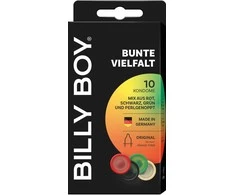 Billy Boy prezervatyvai „Fun Mix“, 10 vnt.