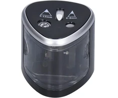 IVY Tenwin TW8005-3 Elektriskais (6-8mm) zīmuļu asinātājs 2x AA baterijās darbināms ar papildu asmeni Melns