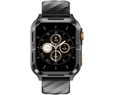 Išmanusis laikrodis Blackview W10PRO 1.83 inch G+F 320x280 RAM 480KB+ROM 640KB 600mA Call funcation GPS Flashlight BT5.3 Juodas