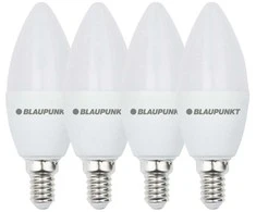 Blaupunkt Rinkinys 4 vnt - Blaupunkt Żarówki LED E14 7W WW