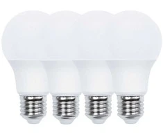Blaupunkt LED lamp E27 A60 600lm 6W 4000K 4pcs BLAUPUNKT-E27-6W-NW-4 ()