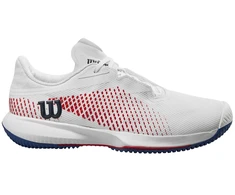 WILSON TENISA APAVI SIEVIESU KAOS SWIFT 1.5 2024 Baltas/Deja Vu Mėlyna/Wilson Raudona WRS332830 (0097512752619)