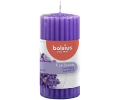 Bolsius Svece arom. cilindrs True Scents Ø120x58mm lavender