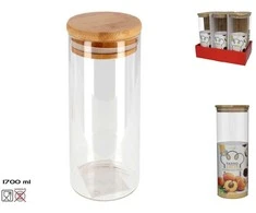 Borosilikatinio stiklo indas 1700 ml, 28 × 10 × 10 cm, KITCHEN&amp;GO