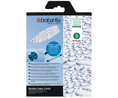 Brabantia 135x45 Beschuimd 2mm Lyginimo lenta top cover Baltas Mėlyna