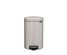 Brabantia atkritumu tvertne ar pedāli NewIcon, 12l, soft pilkas