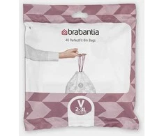 Brabantia Šiukšlių maišeliai V 2-3 L (dalytuve 40 maišelių)