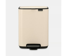 Brabantia atkritumu tvertne ar pedāli Bo, 4l, soft beige