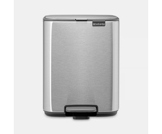 Brabantia atkritumu tvertne ar pedāli Bo, 7l, matt steel FPP