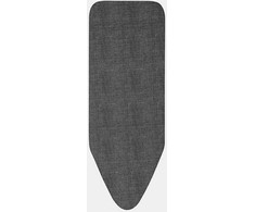 Lyginimo lentos užvalkalas C Brabantia 124x45cm Denim Juodas