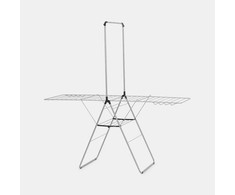 Brabantia HangOn skalbinių džiov., 25m + pakaba - Metallic Pilkas