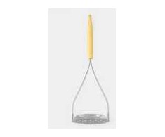 Brabantia BRABANTIA Potato Masher and Spoon Vanilla Geltona 229503