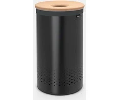 Brabantia Skalbinių dėžė, 60L - Matt Juodas