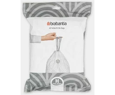 Brabantia Šiukšlių maišeliai H 50-60 l (dalytuve 40 maišelių)