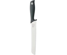 BRABANTIA Tasty+ duonos peilis, 20 cm, tamsiai pilkas